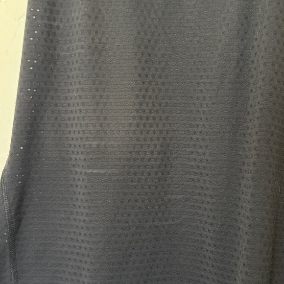 Athleta Black Racerback Textured Tank Top Size Small - Picture 3 of 9